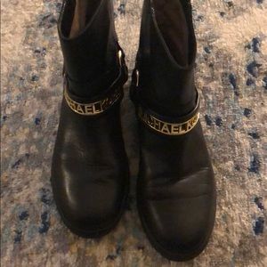 Michael Kors short black boots